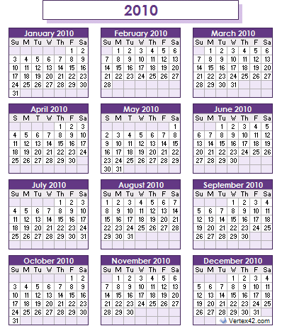 Calendario